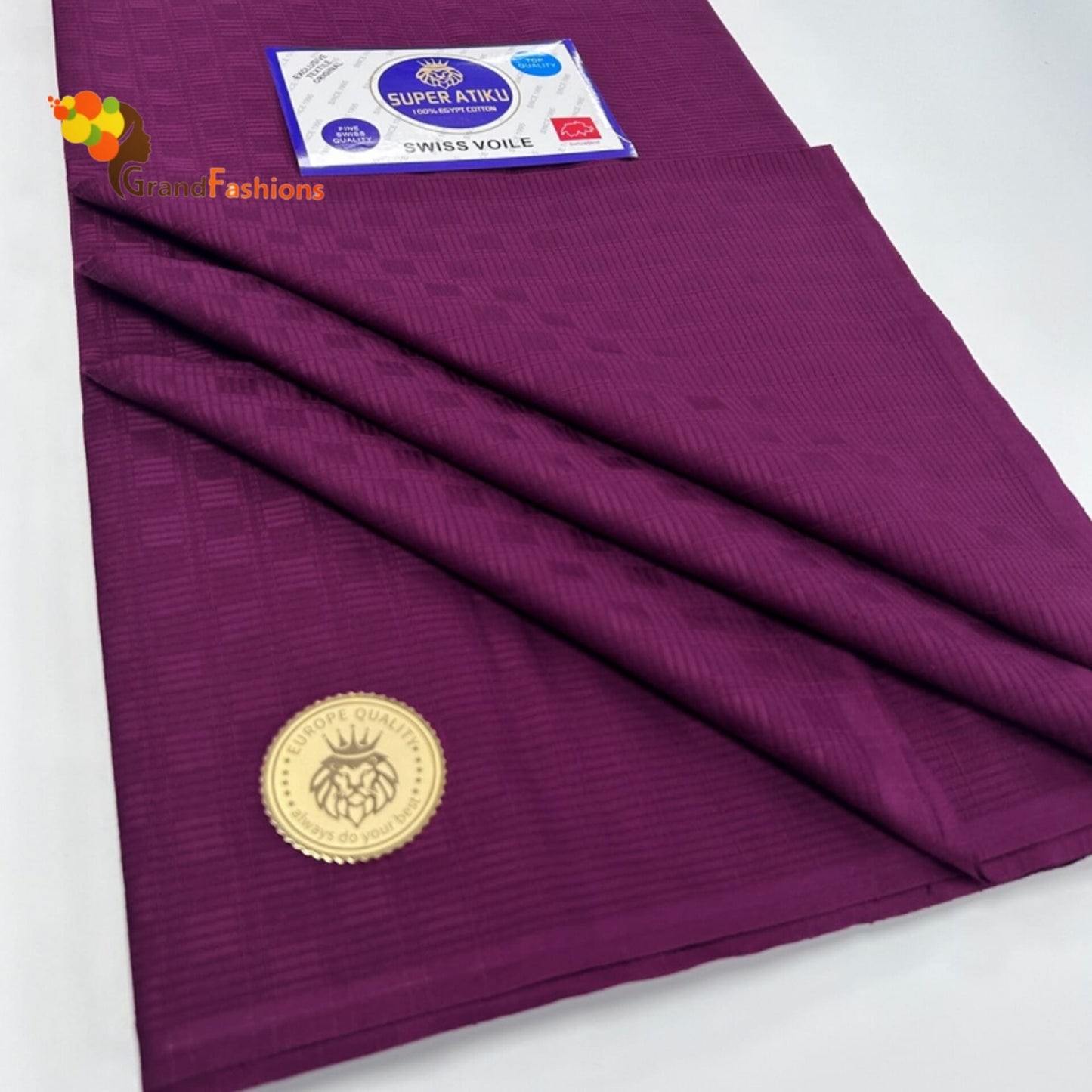 King Abdul Swiss Cotton Men's Atiku Fabrics